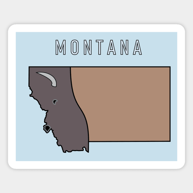 Montana Bison Magnet by IORS